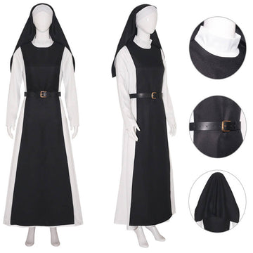2024 Immaculate Cecilia Costume Scary Halloween Costume Carnival Suit BEcostume
